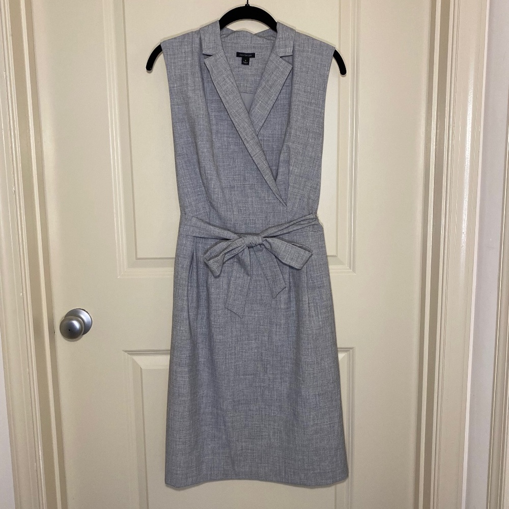 Ann Taylor Collared Belted Dress - Picture 3 of 12
